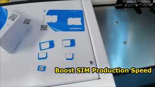Full Automatic 4-Chip SIM Card Punching Machine YLFP-SIM-4